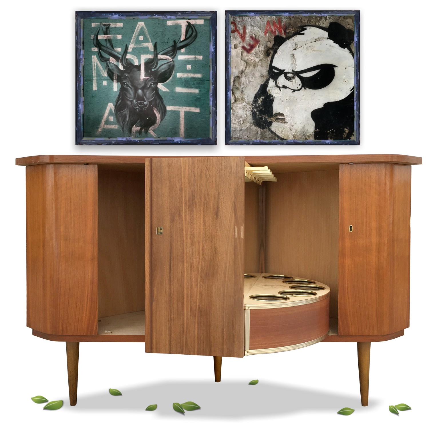 Geheimbar Rockabilly 50er- 60er-Jahre Vintage Möbel