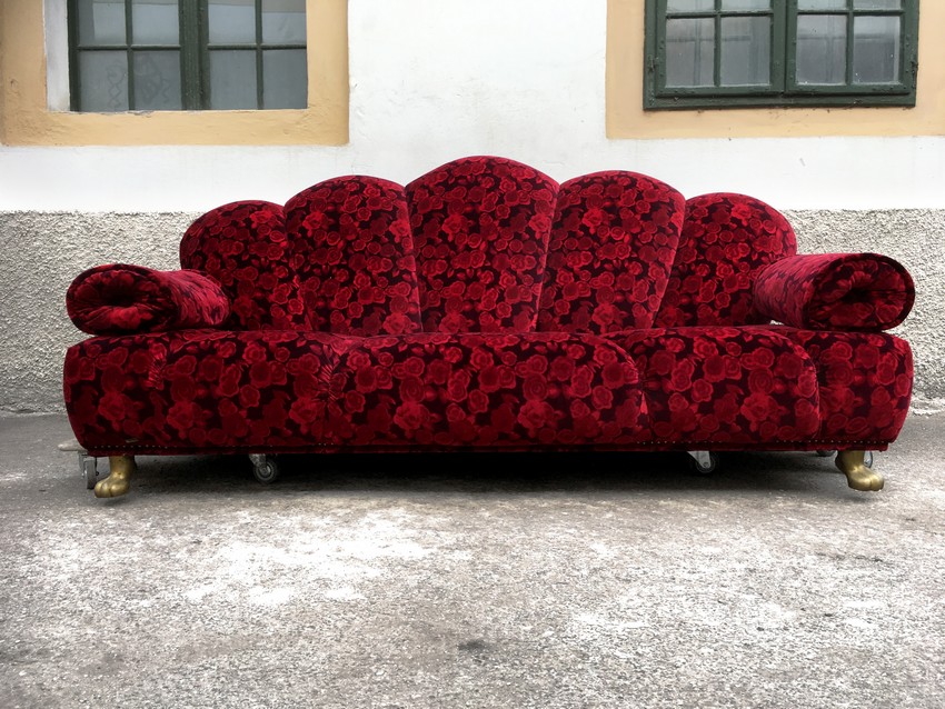 Bretz Sofa Rosenstoff Alibaba Aladin Designklassiker Monster Gaudi