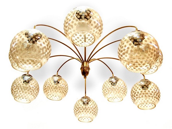 Antiker Retro Luster Kronleuchter groß