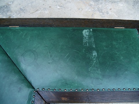 antike Stizbank Polsterung