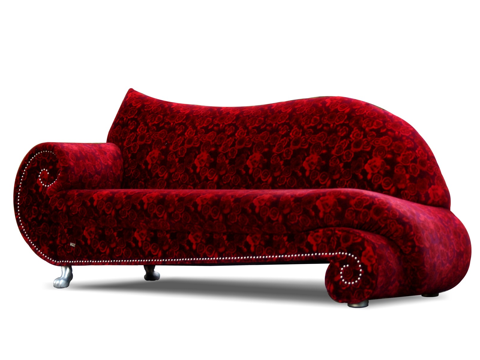 BRETZ Sofa Recamiere Serie Gaudi Rosenstoff Top Bretz Gaudi Recamiere