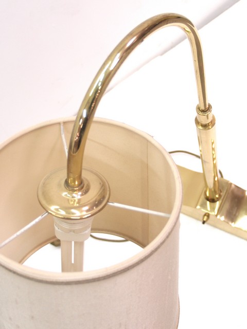 Nachttischlampe Messing