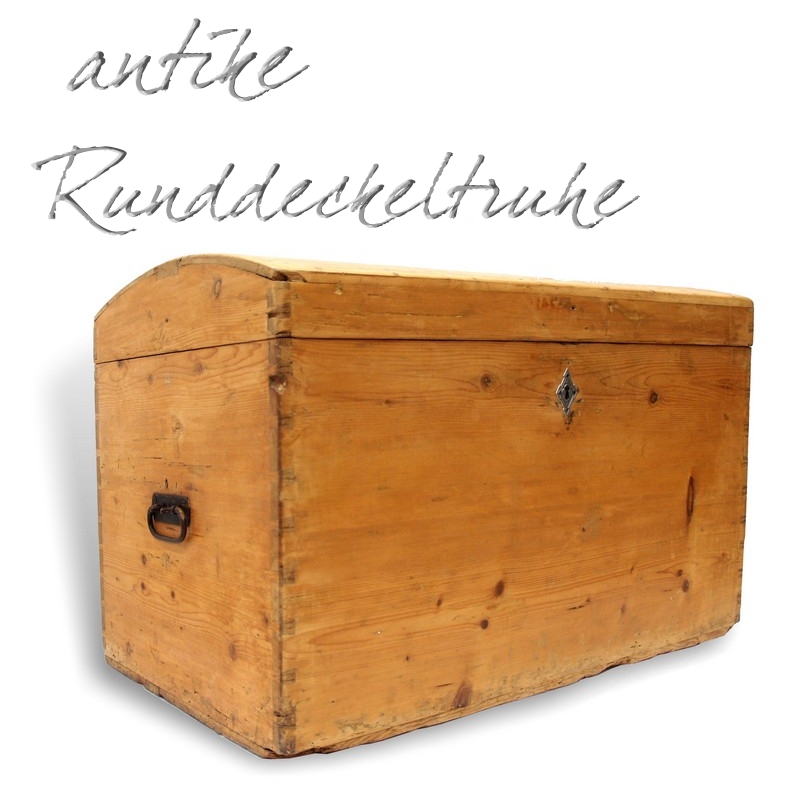 Vintage Truhe Holztruhe große Naturholz Bauerntruhe antikes Bauernmöbel antike Truhe Naturholz
