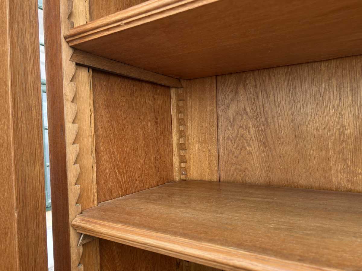 Antiker Schrankvitrine Glas