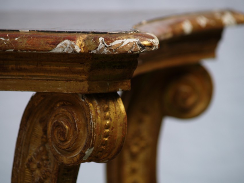 Konsole Tisch Barock gold antik Original