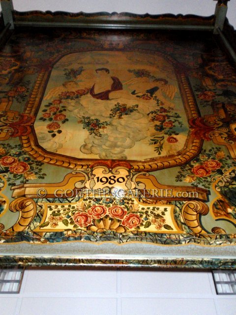 Himmelbett bemalt gebraucht