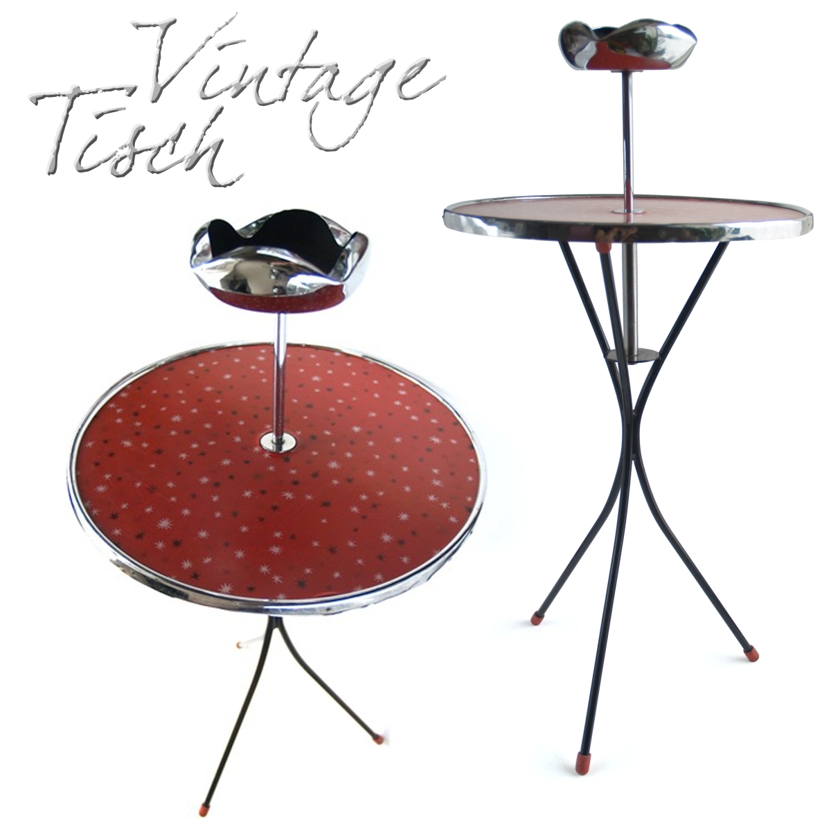 Retro Couchtisch Tripod