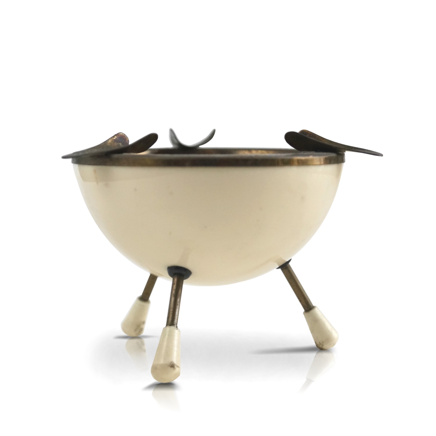 Sputnik Kugel Aschenbecher Vintage Pastell MidCentury Tripod Raucherzeug Sputnik Kugel Aschenbecher Vintage Pastell MidCentury Tripod Zigaretten Kugel Igel