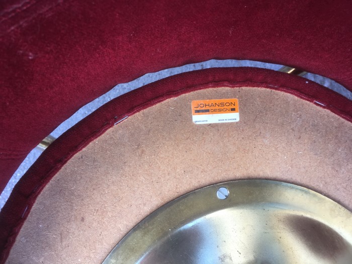 Johanson Design Sweden Trompetenfuß Hocker