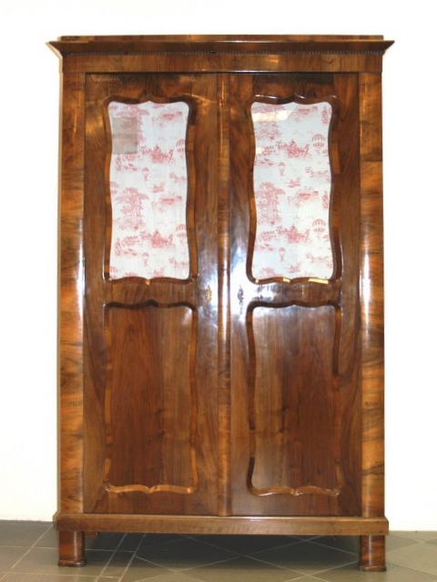 Biedermeier Vitrinenschrank Vitrine