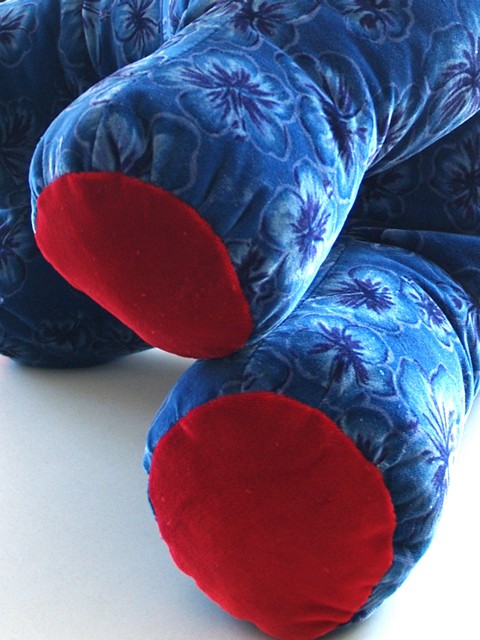 Bretz Kissen Polster rot blau