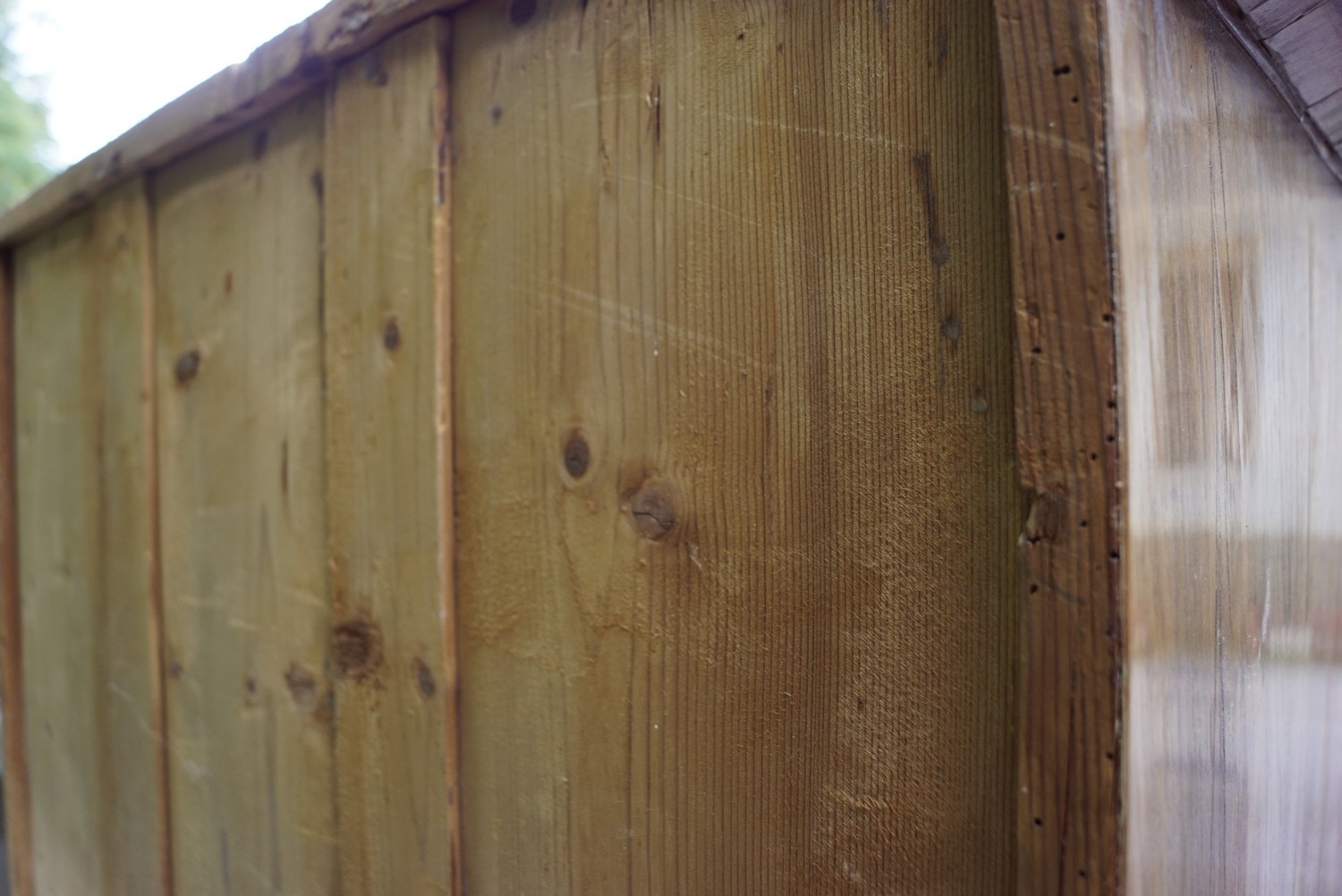 antiker Schrank Vollholz