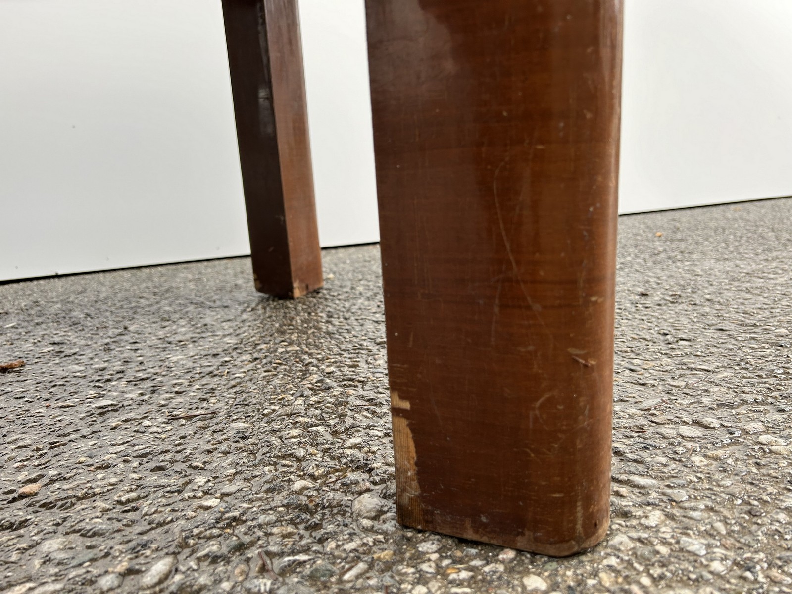 artdeco tisch antik ausziehbar nuss art deco Speisetisch massivholz antiquität brutalistisch