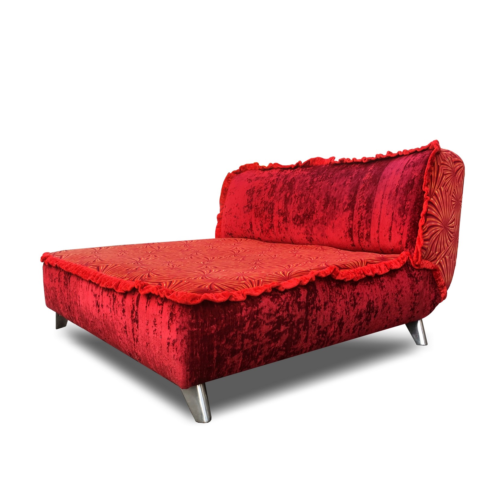 BRETZ Sofa rot Designklassiker Loungestil Design Loveseat Bretz Sofa rot gebraucht kaufen schönes Design-Möbel