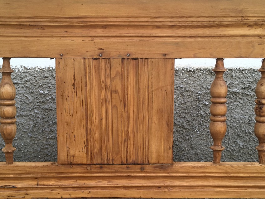 Sitztruhenbank antik