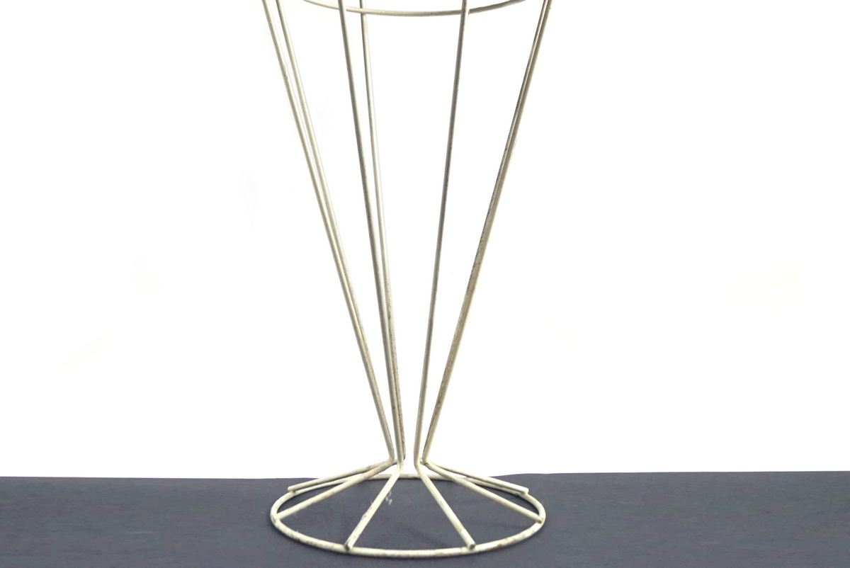 Retro Tütenschirmständer in Gelb 60er-Jahre Original Vintage Spaceage Design