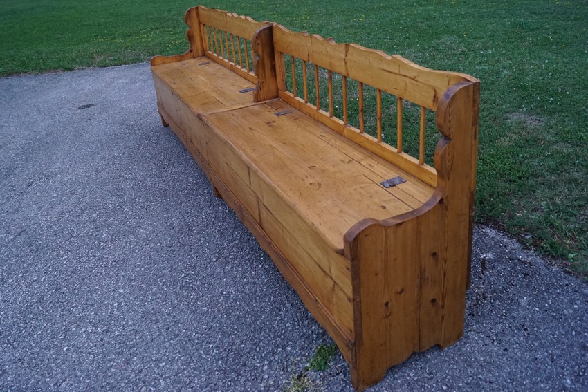 Sitztruhenbank Vintage