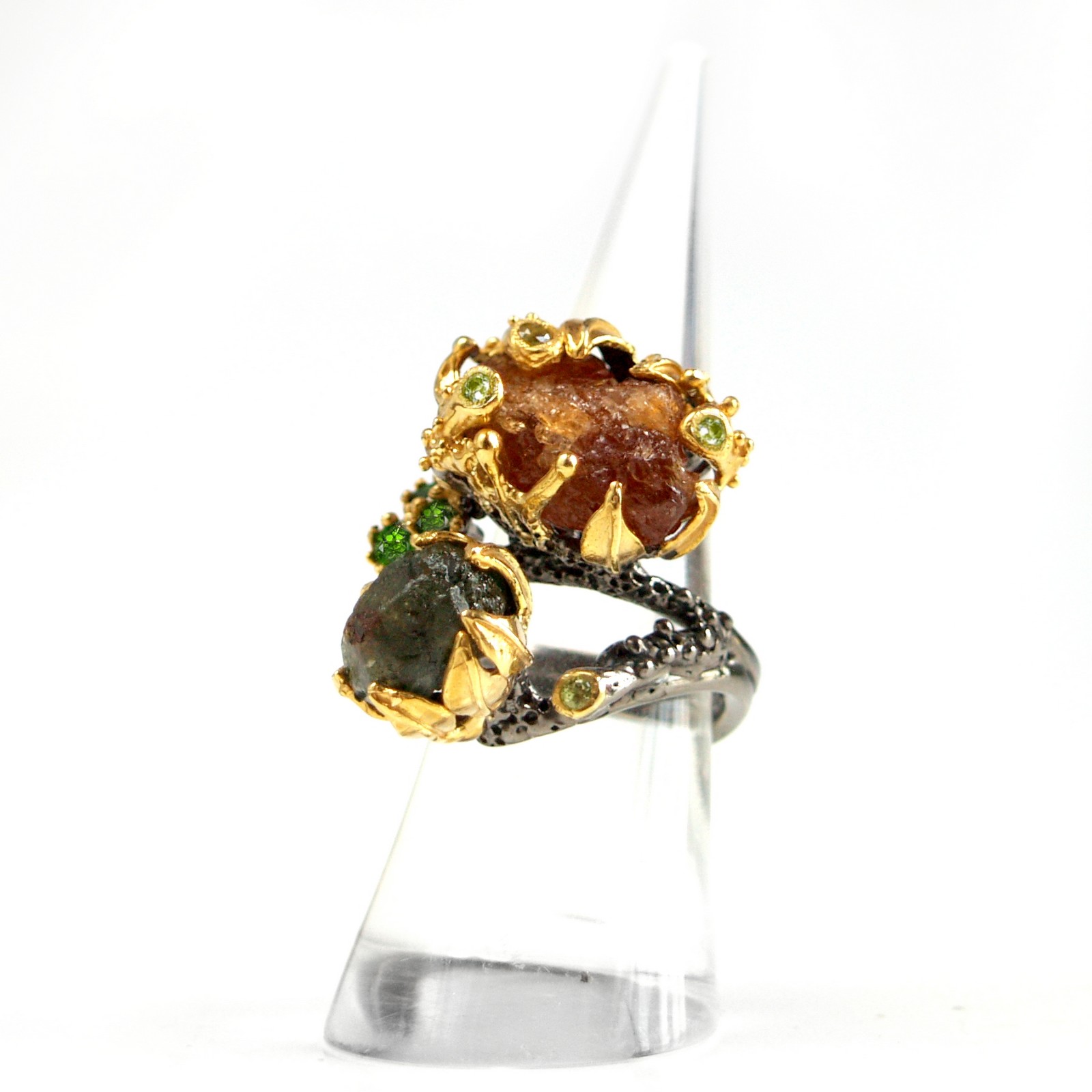 Ring Spessartin Silber