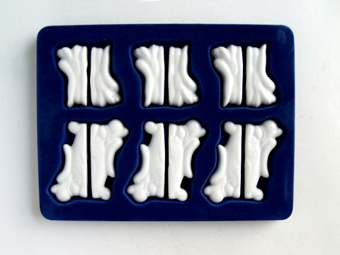 Besteckablage Porzellan