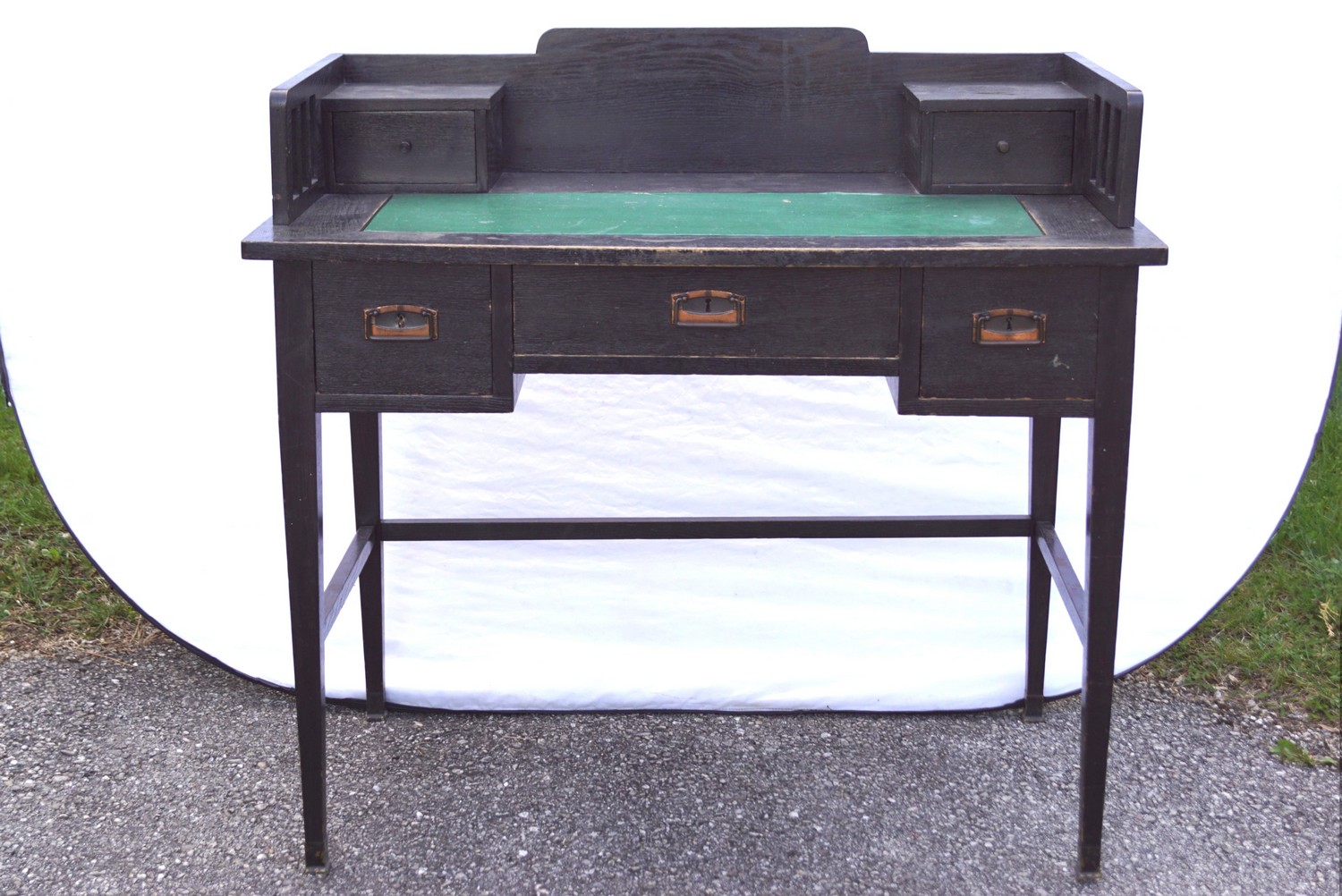 Schreibtisch schwarz