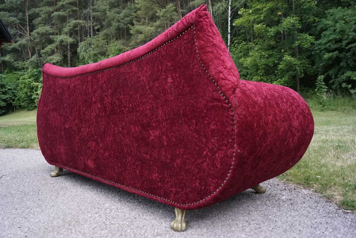 Bretz Sofa Gaudi rot gebraucht