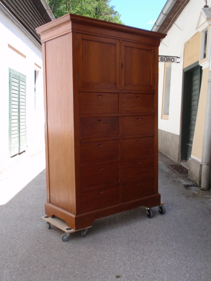 Danish Design Schrank Dielenschrank Umkleide Vintage Vollholz Kasten Laden