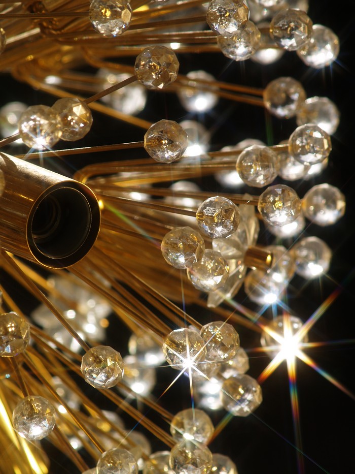 Emil Stejnar Lampe Snowball Vintage