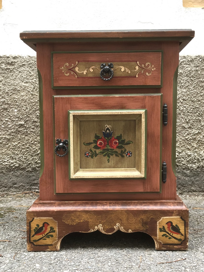 Voglauer handbemalt rot