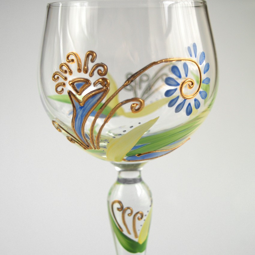 Weingläser Nagel Traumwelten Poesie