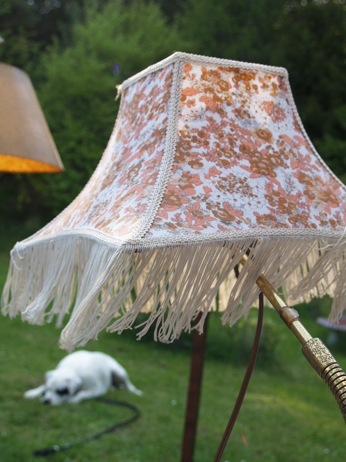 Stehlampe Midcentury Nierentisch