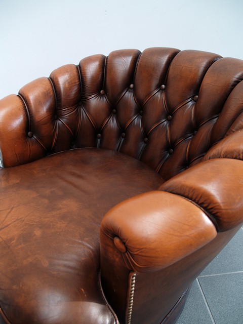 Chesterfield Ledersessel