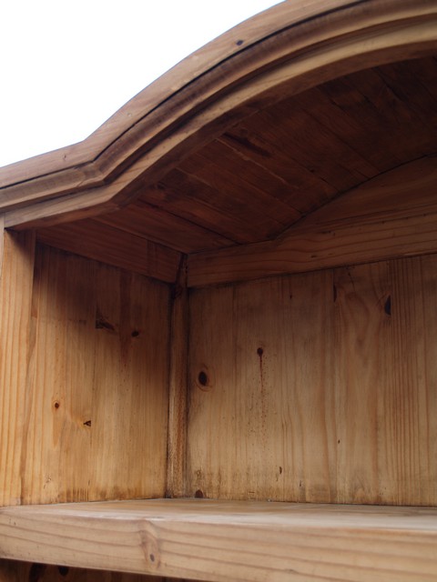 Bücherschrank Vollholz Antikstil