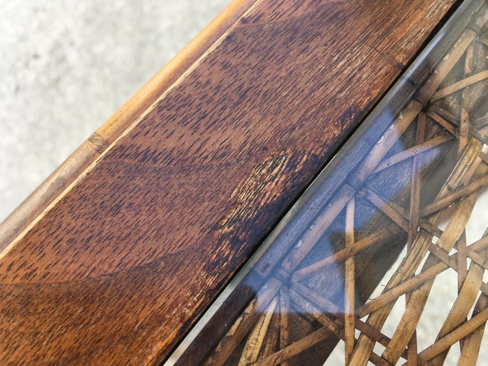 Tisch wiener Geflecht