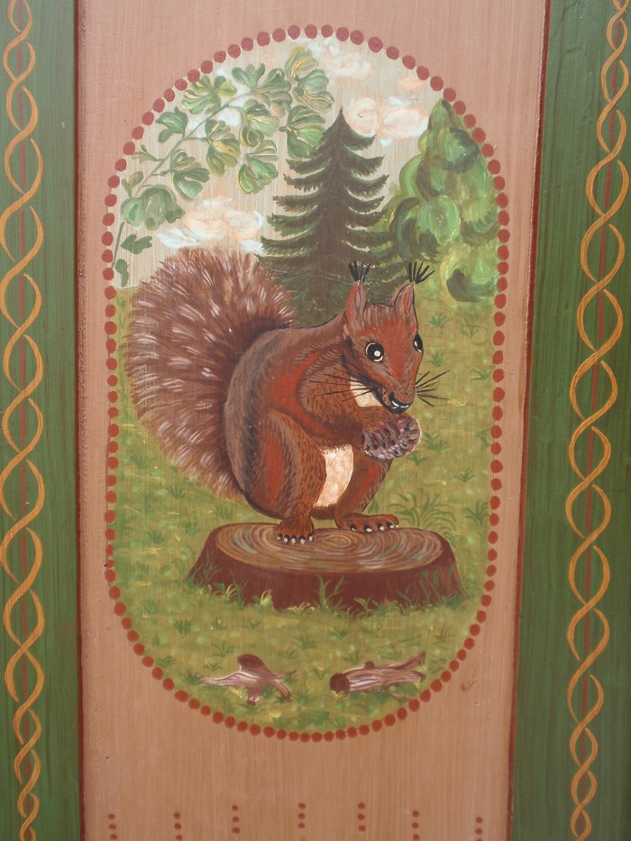 Jagdschrank Wildtiere