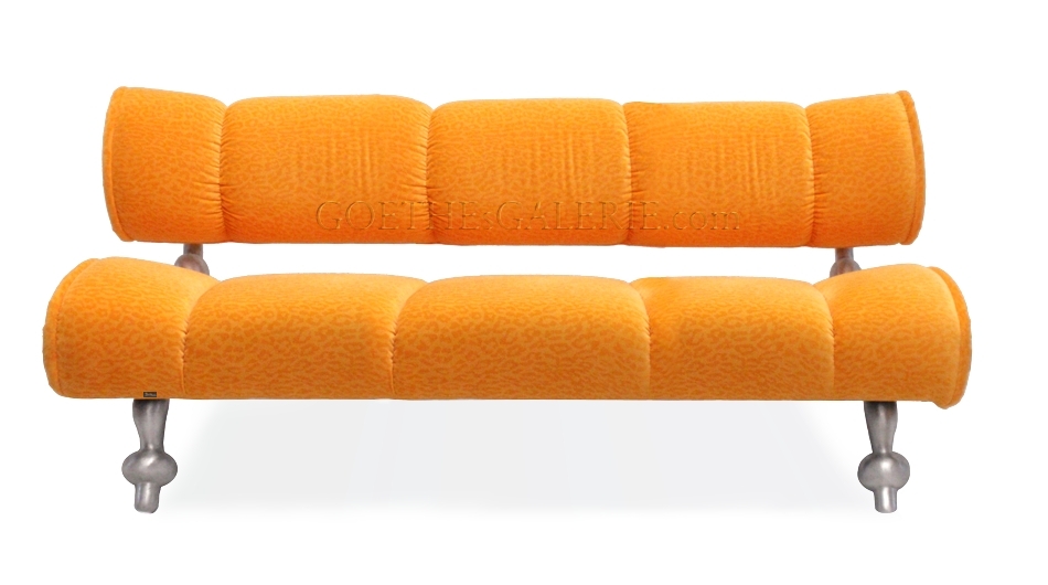 BRETZ Sofa SITZBANK gelb Viersitzer BRETZ Sofa SITZBANK gelb Viersitzer