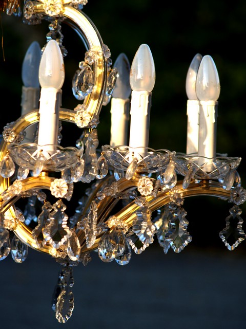 Maria Theresien Kronleuchter Vintage