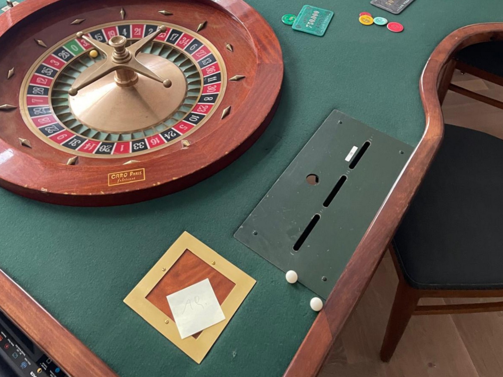 Roulette-Tisch Casino Roulette-Rad Caro Paris Roulette-Tisch Casino Roulette-Rad Caro Paris