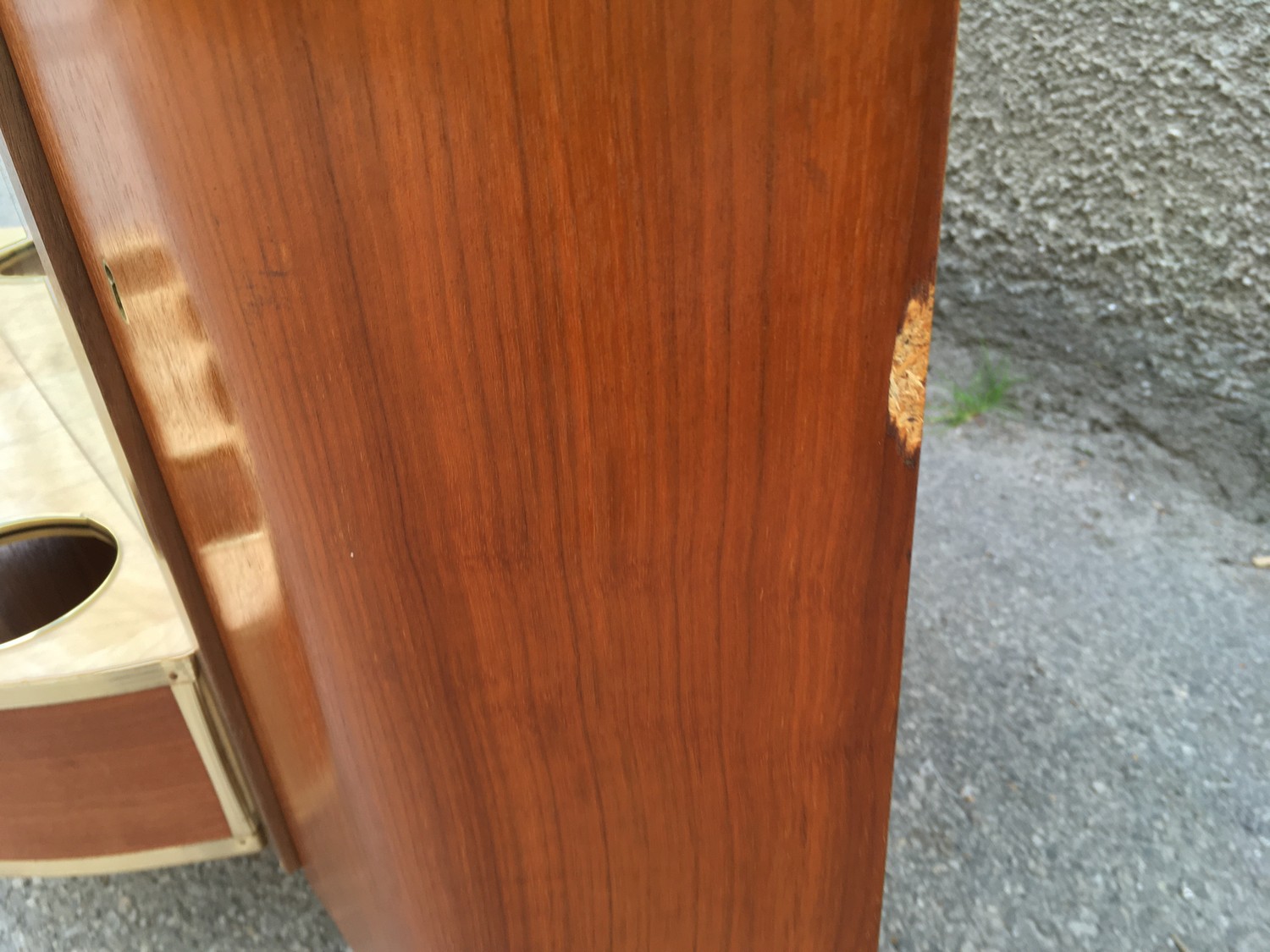 Barschrank Kommode Eckschrank Vintage Drehbar Original Retro