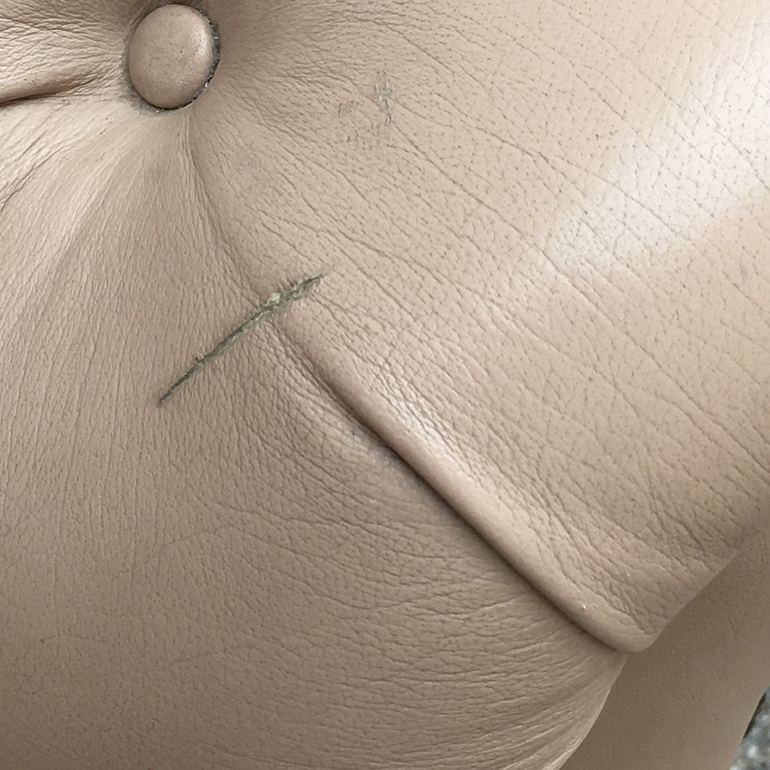 Chesterfield Leder Möbel Vintage