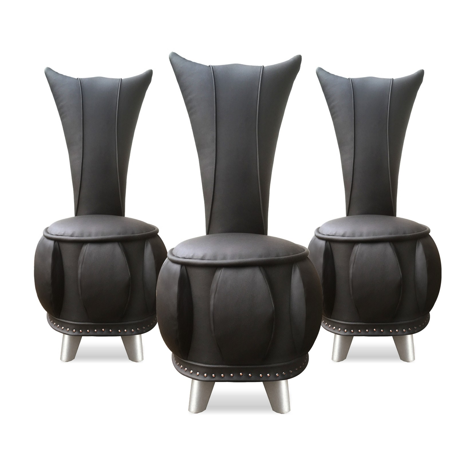 BRETZ Sessel Hochlehner Stuhl Noir LUCKY schwarz Bretz Sessel Lucky Aktion