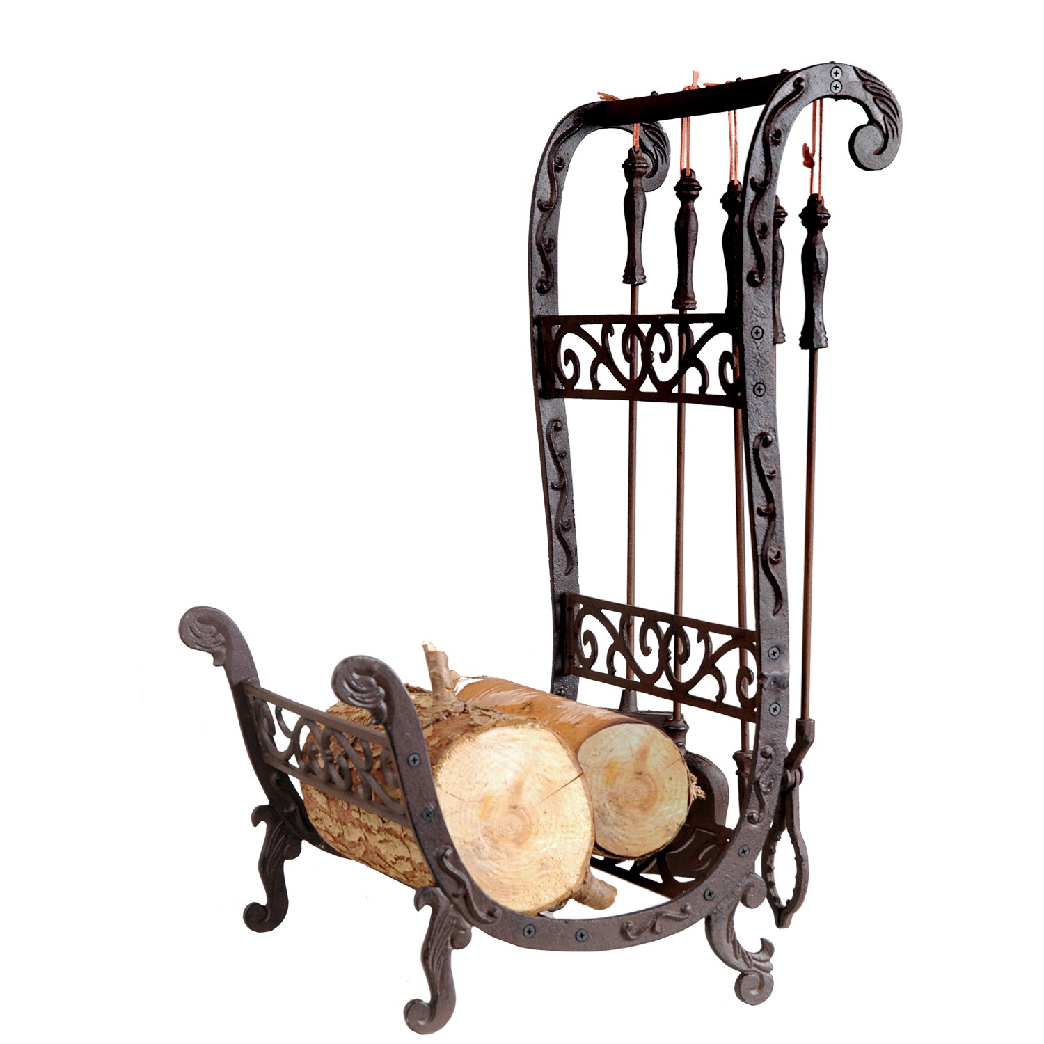 Kamin Reinigungsset Metallguss Shabby Chic neu Kamin Reinigungsset