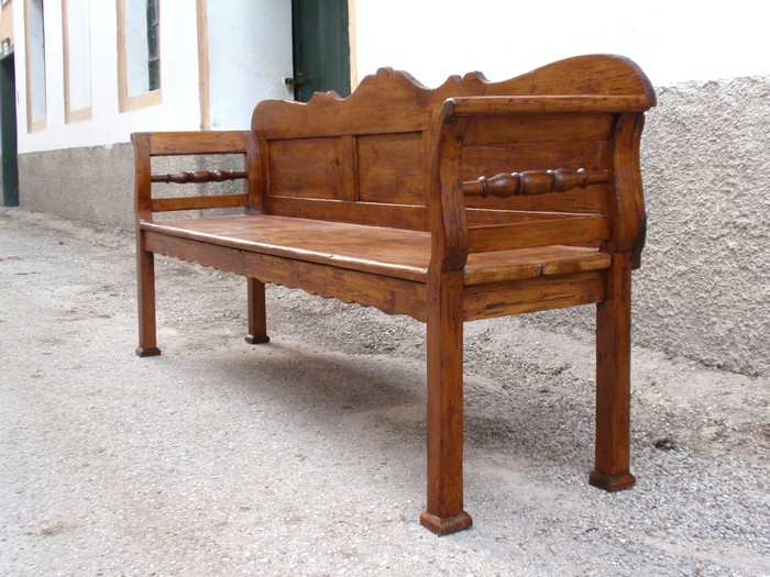 Sitzbank Landhausstil antik