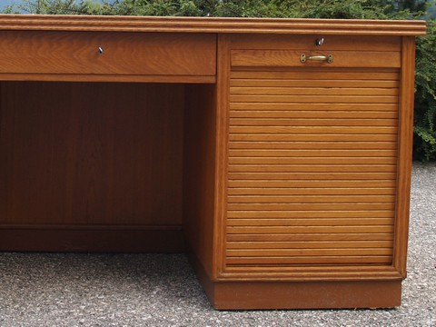 Schreibtisch Rollladen antik Vintage