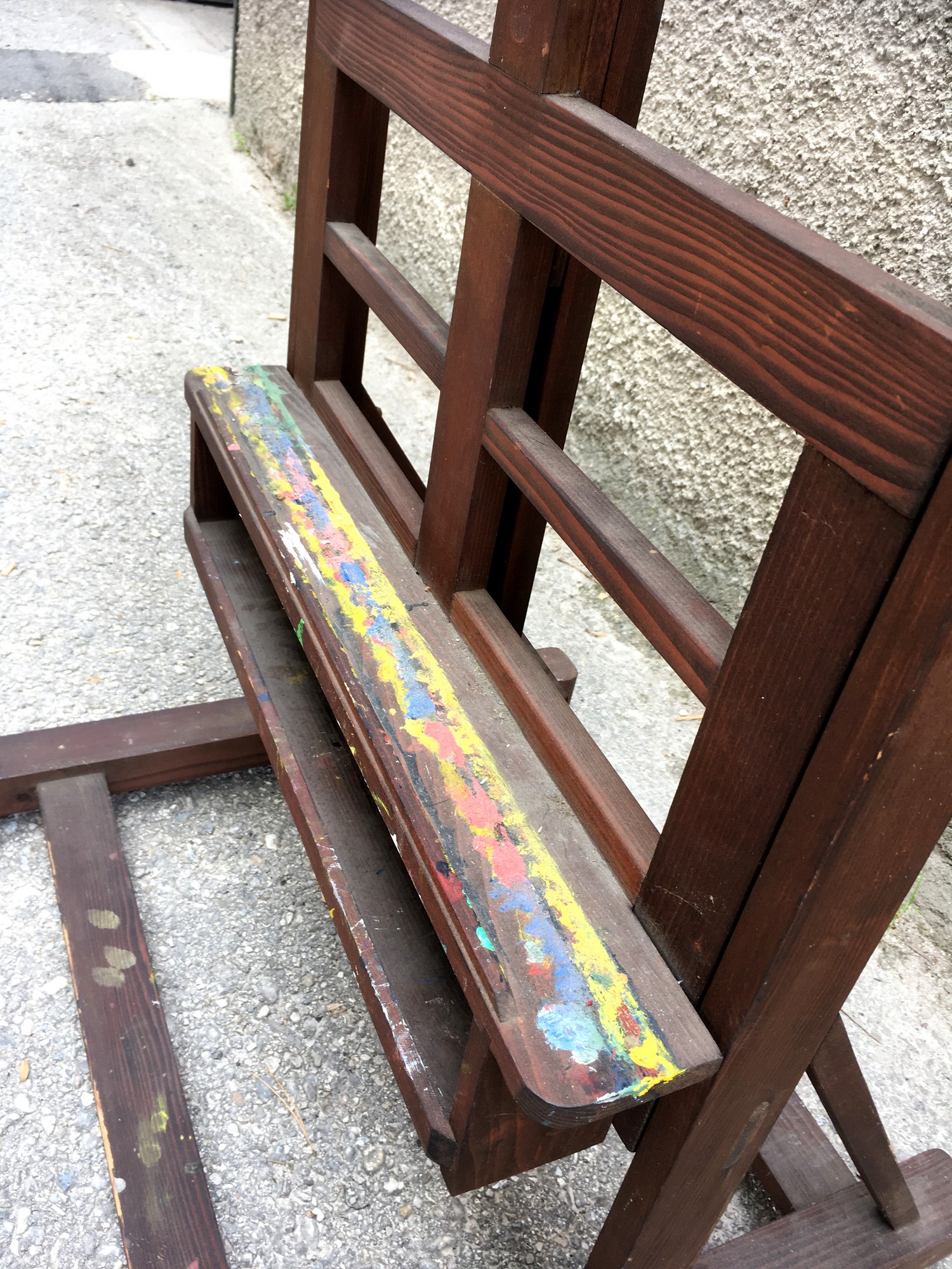 Standstaffelei Rollen alt