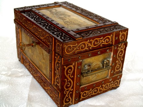 antike Schatulle