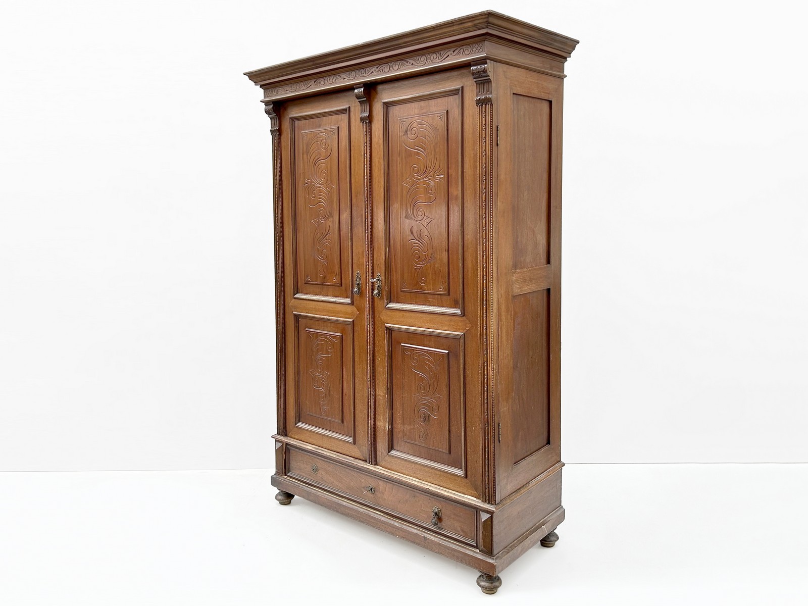 Antiker Schrank Kleiderschrank Historismus ca. 1880 original