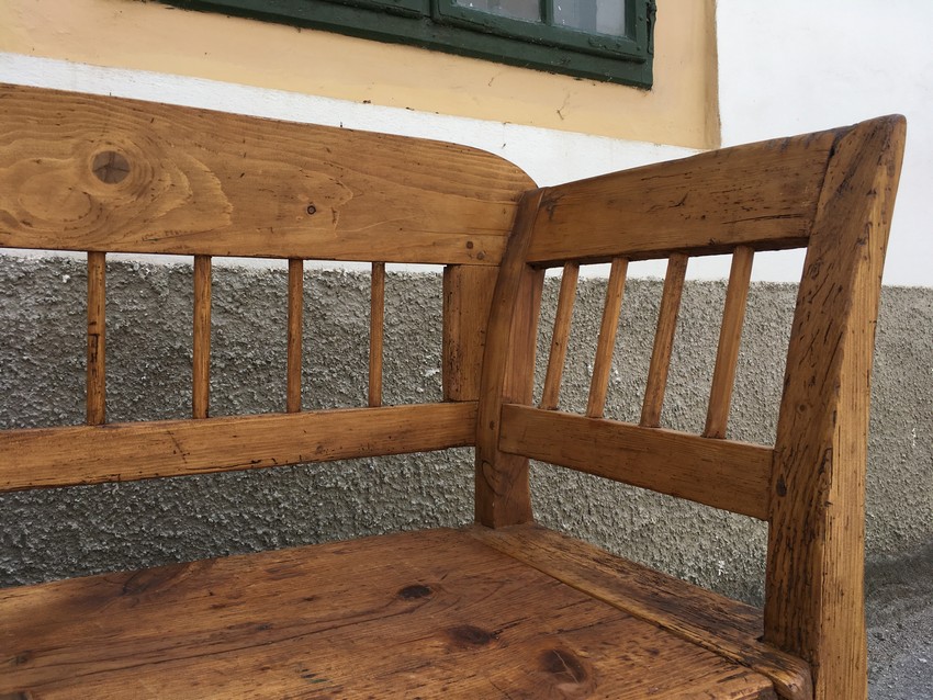 antik Truhensitzbank