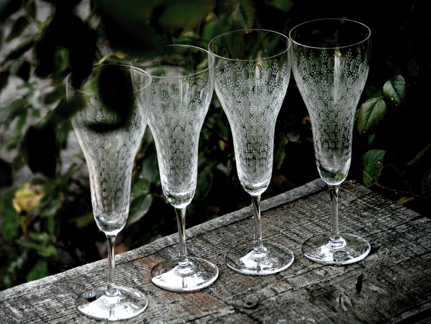 Rosenthal Gläser Champagner Kristall
