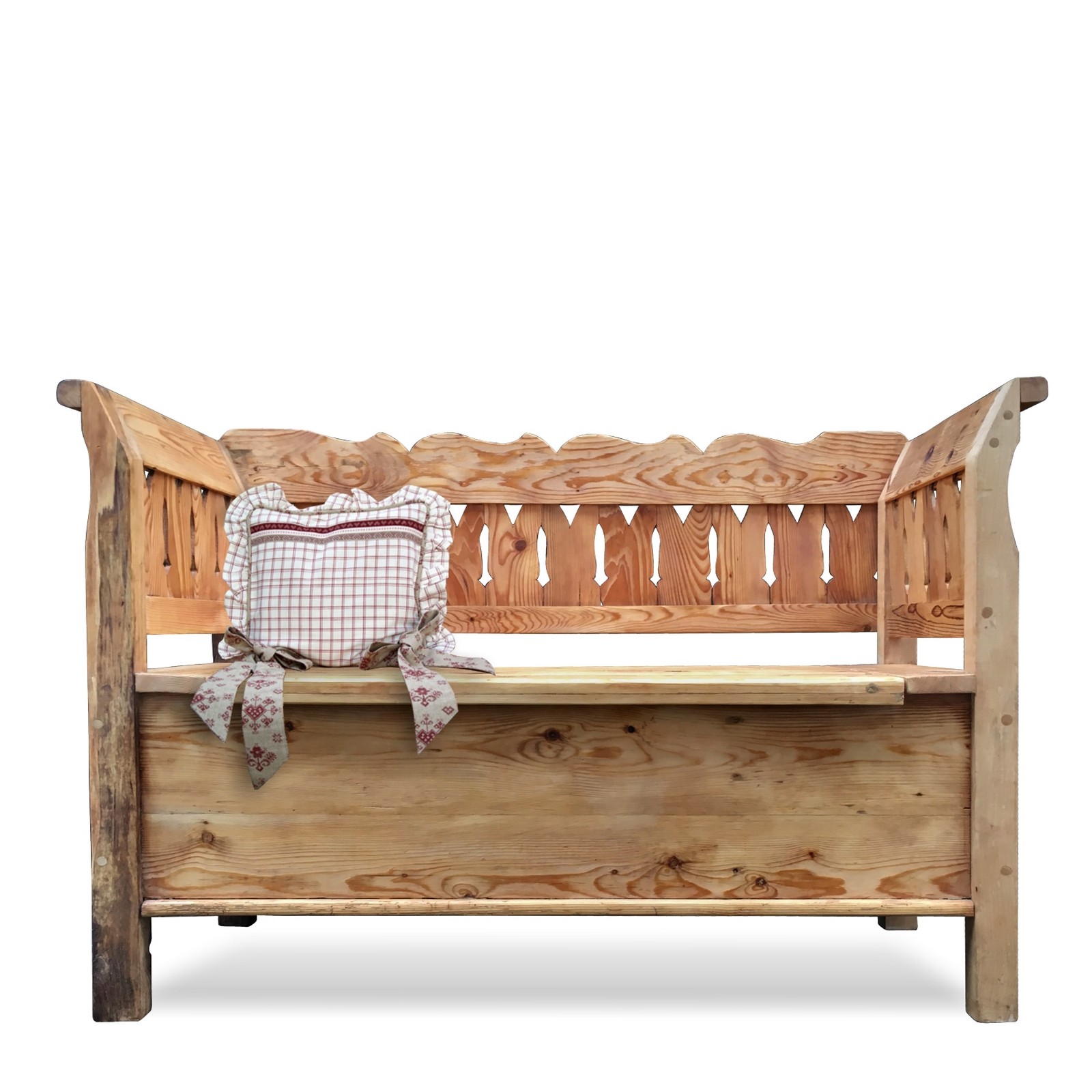 Truhenbank Weichholz