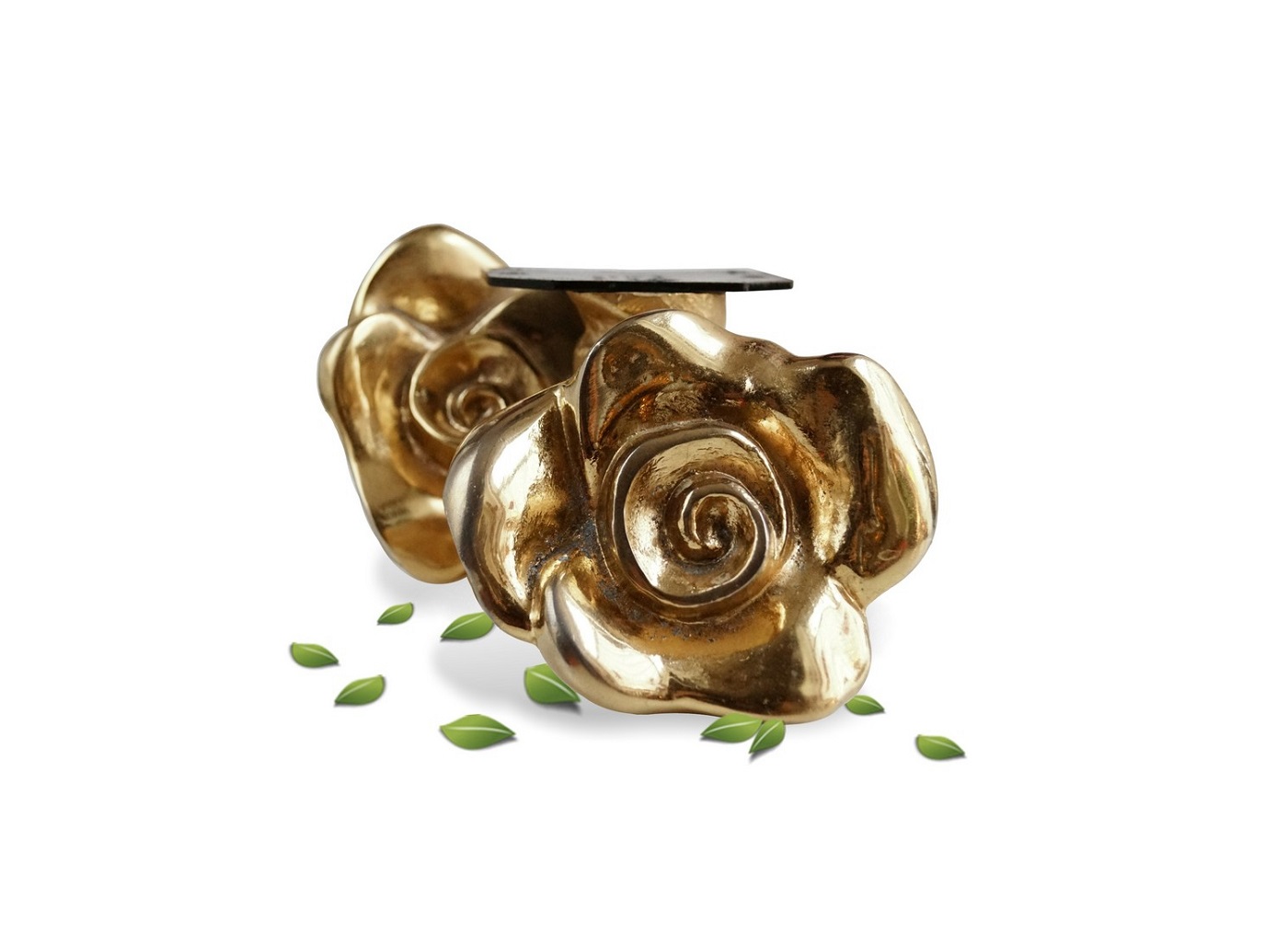 Möbelfüße Bretz Rosenfüße für Sofa und Stühle golden 24k hartvergoldet Bretz Rosenfüße Designmöbel Tatzenbeine vergoldet 24k Möbelbeine Möbelfüße